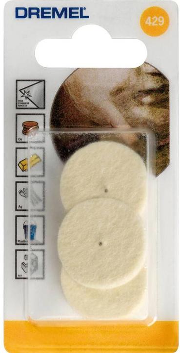 Actual product image Dremel Polishing felt 429 (429)