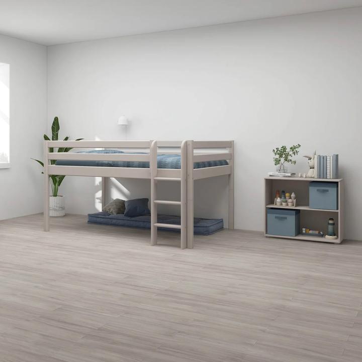 Immagine prodotto Flexa Letto a mezza altezza Classic con scala dritta 140x200cm (140 x 200 cm)