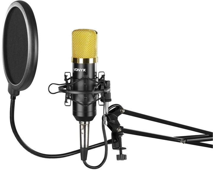 Actual product image Vonyx Condenser Microphone Studio Set