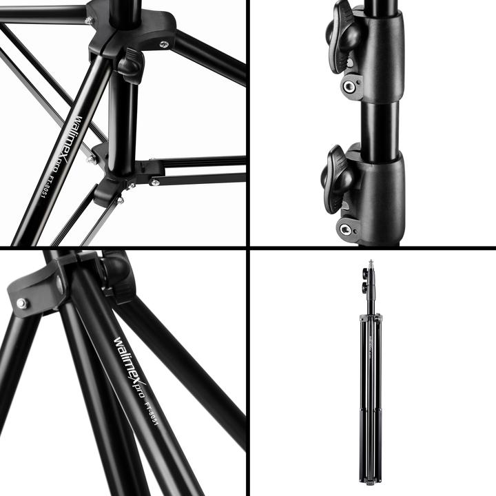 Immagine prodotto Walimex pro Pro Set di 2 Daylight 250S Incl. softbox e treppiede