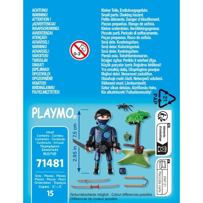 Produktbild Playmobil 71481 Ninja mit Ausrüstung (71481, Playmobil Special Plus)