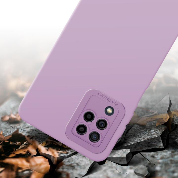 Productafbeelding Cadorabo Hoesje voor Samsung Galaxy M22 / M32 4G in TPU Fluid LM162 Style (Samsung Galaxy M22, Samsung Galaxy A32)