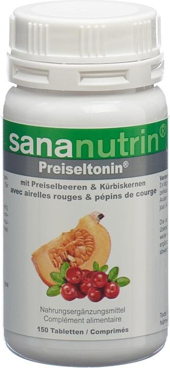 Produktbild Sananutrin Preiseltonin (150 Stück, Tabletten, 105 g)