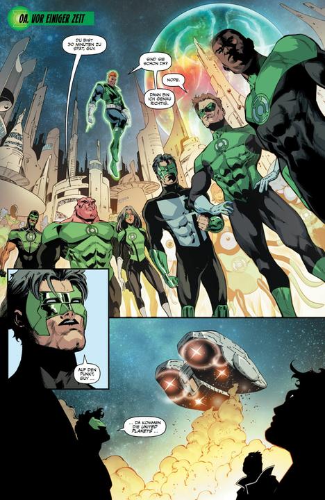 Actual product image Panini Green Lantern: Dawn of DC (German, Jeremy Adams, Amancay Nahuelpan, Xermánico, 2024)