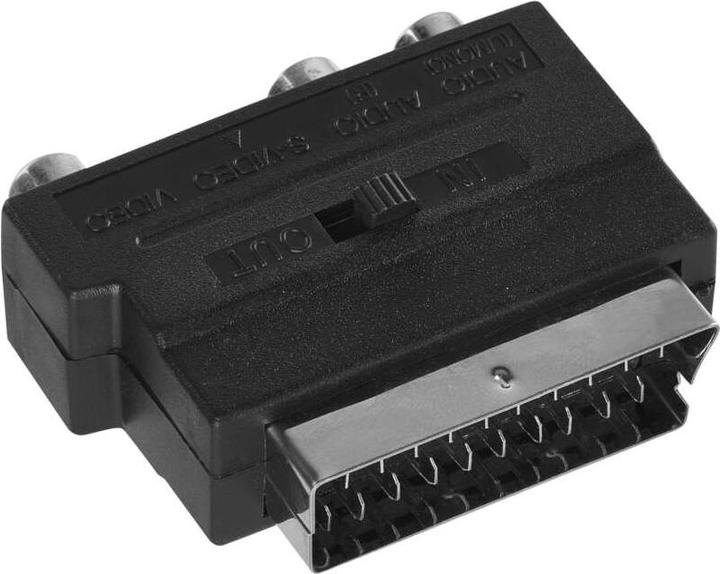 Immagine prodotto Emos Riduzione SCART a 3x CINCH + adattatore SVHS (Cavi antenna)