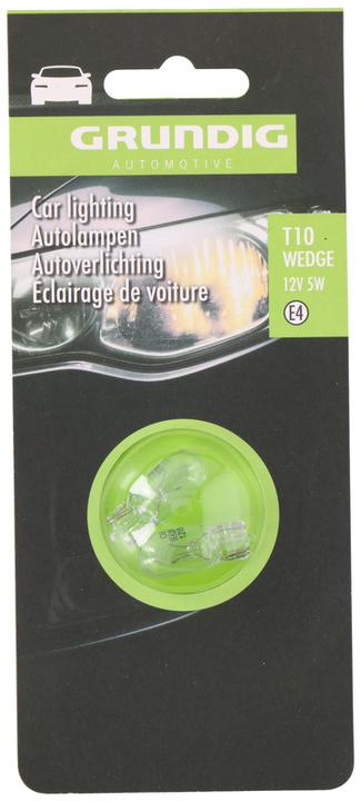 Image du produit Grundig Automotive Carlight 12V 5W Wedge T10 E4