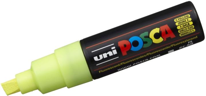 Image du produit Posca Marqueur PC-8K pointe biseautée (Jaune, 8 mm, 1 x)
