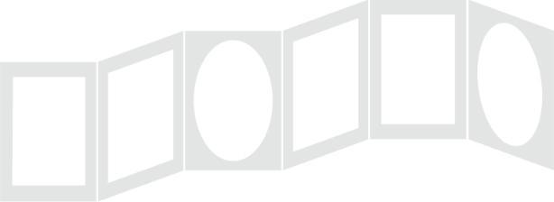 Actual product image Daiber 1x125 continuous mounts 13x18 white/grey line (13 x 18 cm)