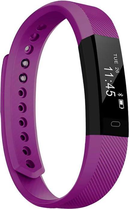 Actual product image JTI Fitness wristband for Android and iOS - Purple