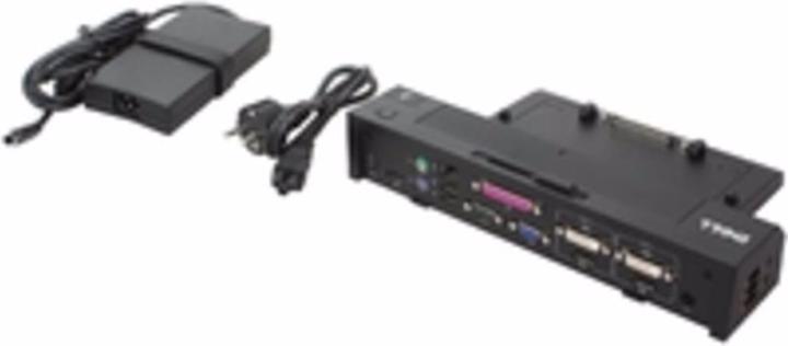 Dell E-Port Replicator Advanced W/ 130-Watt Power Adapter Cord (Docking Port, 5 Ports)