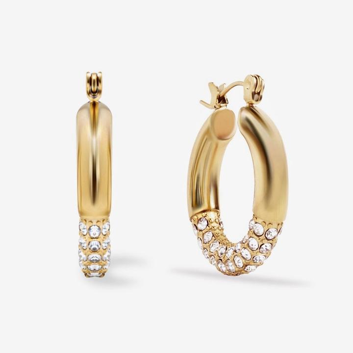 Image du produit Sensora Jewelry Glimmer Hoops Boucles d'oreilles (Acier inoxydable)