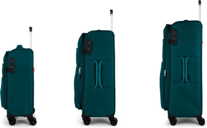 Produktbild Gabol Cloud 4 Rollen Kofferset 3-teilig mit Dehnfalte (210 l, XL (ab 115l))