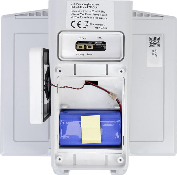 Image du produit PNI SafeHome PT950LR Caméra de vidéosurveillance 1080P 2MP avec panneau solaire 6 W, WLAN, batterie