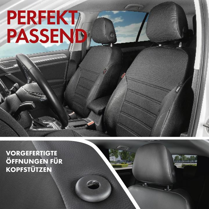 Image du produit Walser Housse de siège pour Hyundai ix35 (LM, EL, ELH) 08/2009-aujourd'hui, 2 housses de siège simples
