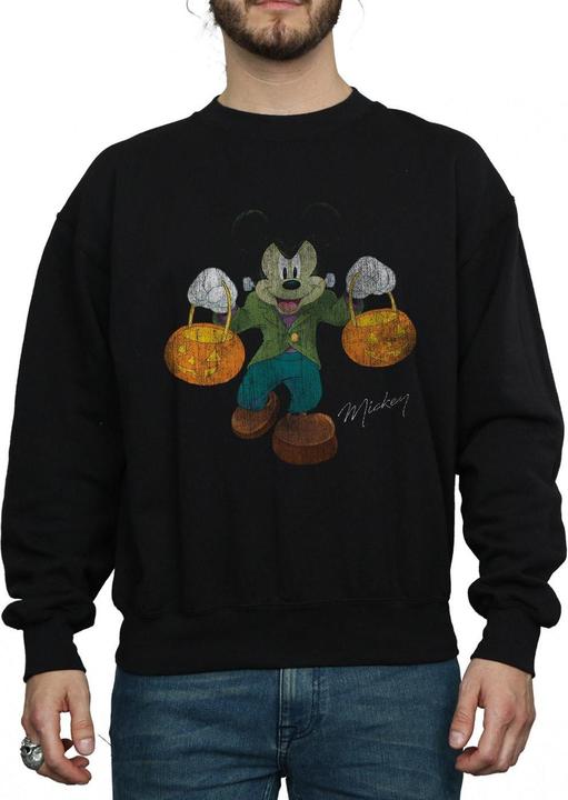Actual product image Disney Mens Frankenstein Mickey Mouse Sweatshirt (M)