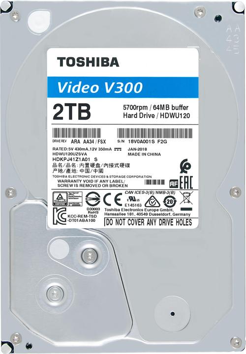 Immagine prodotto Toshiba V300 (2 TB, 3.5")