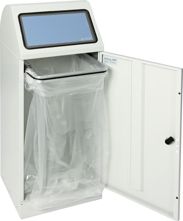 Produktbild Stumpf Abfalltrennung Flex-M lichtgrau Tütenhalterung 70l - 665-075-0-1 (70 l)