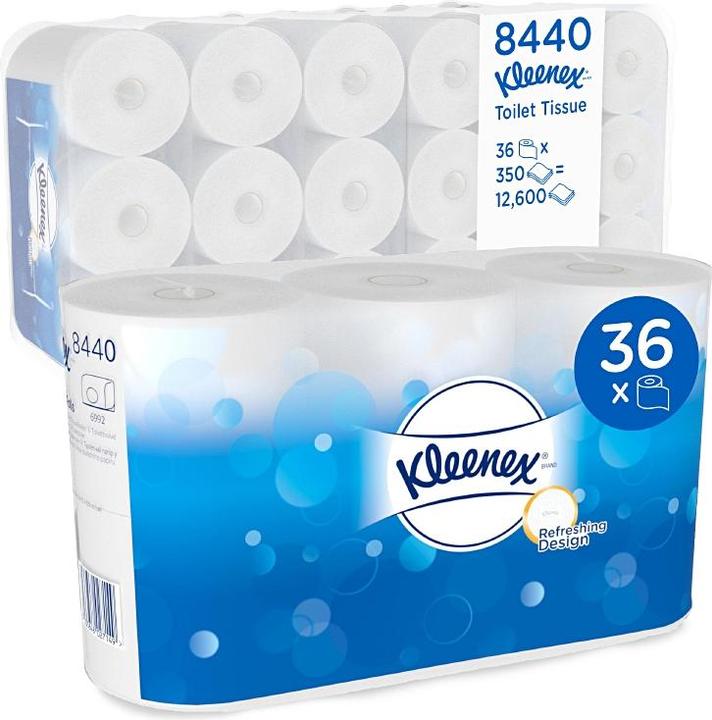 Produktbild Kimberly-Clark Toilettenpapier Kleenex® Hakle® 350, 3-lagig, 36 Rollen (36 x)
