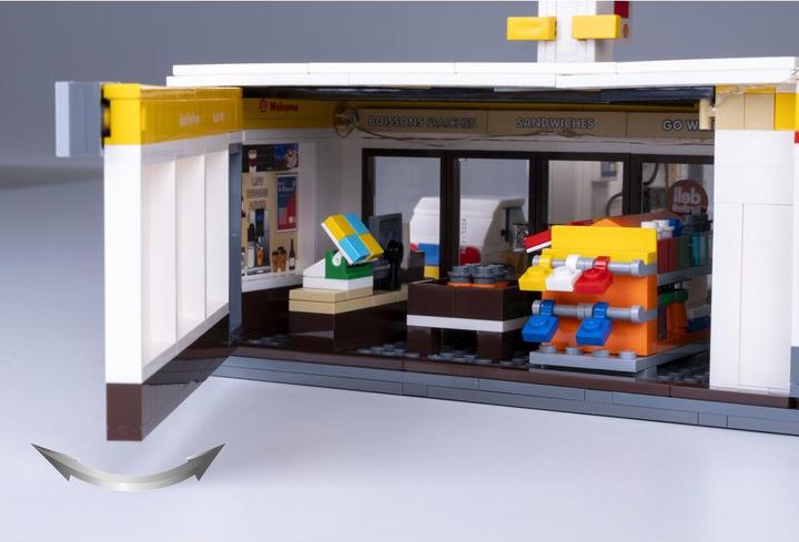 Produktbild Cada Shell Tankstelle mit Shop und Waschanlage Bricks
