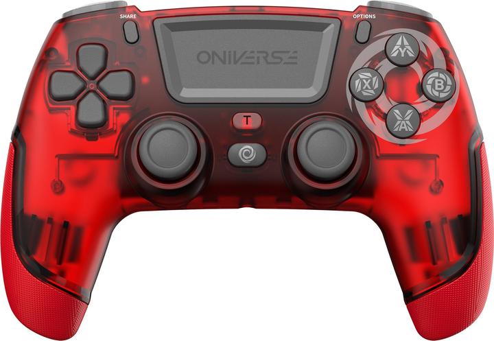 Actual product image Oniverse Revolt Grey, Red Bluetooth Gamepad Analogue / Digital PC, PlayStation 4 (PC, PS4)