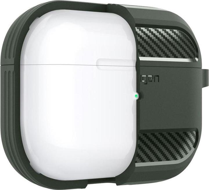 Actual product image Spigen Rugged Armor Apple Airpods Pro 1 Military Green (Headphone bag)