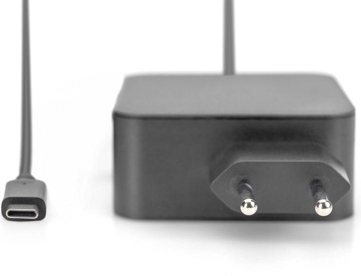 Image du produit Digitus Chargeur pour ordinateur portable Adaptateur secteur USB-C 65W PD3.0 DA-10071 1,2 m, noir (65 W)