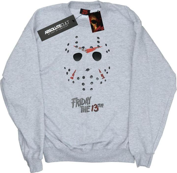 Actual product image Absolute Cult Mens Jason Hockey Mask Sweatshirt (3XL)