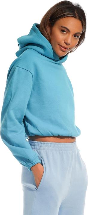 Actual product image Light and Shade Womens/Ladies Cropped Hoodie (L)