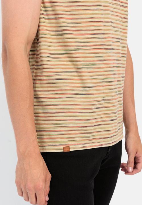 Image du produit Camel Active Polo en jersey à rayures multicolores (XL)