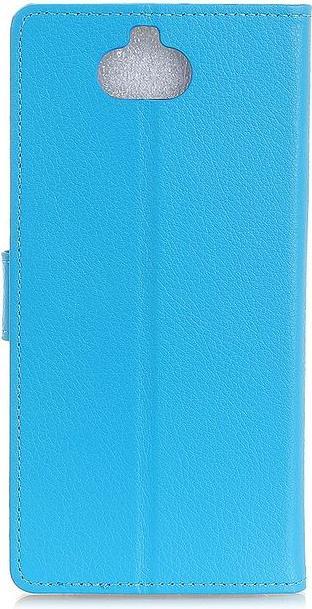 Actual product image MU Classic Litchi Leather Bookcover Series (Sony Xperia XA3)