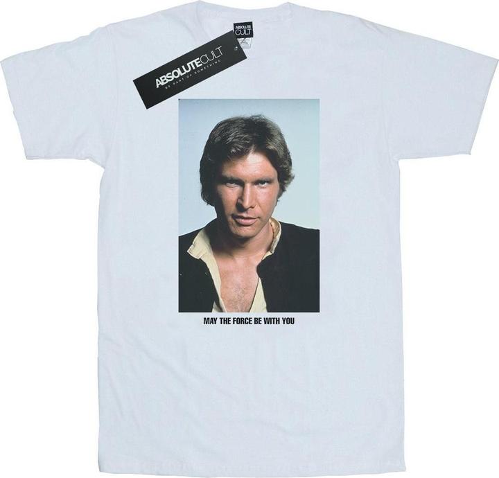 Immagine prodotto Star Wars Han Solo May The Force Maglietta Uomo (S)
