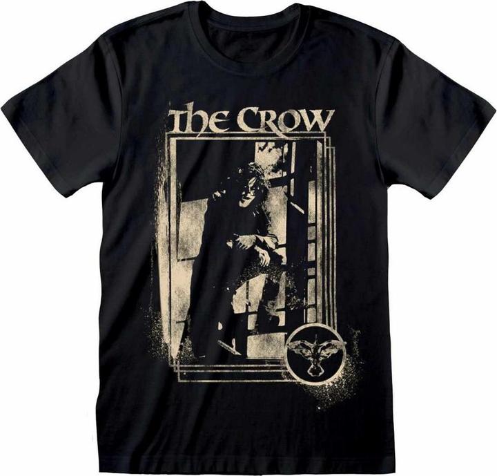 Actual product image The Crow Unisex Adult Window T-Shirt (XXL)
