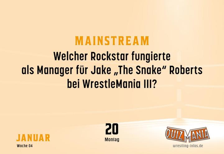 Actual product image QuizMania - The wrestling quiz for every day in 2025 (German)