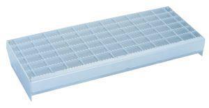 Immagine prodotto Munk Scale a 45° Larghezza gradini 600 mm 6 gradini Alluminio scanalato (Stile, 138 cm)