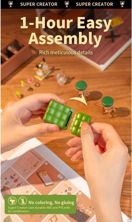 Image du produit Robotime Leisurely Cheers Bar