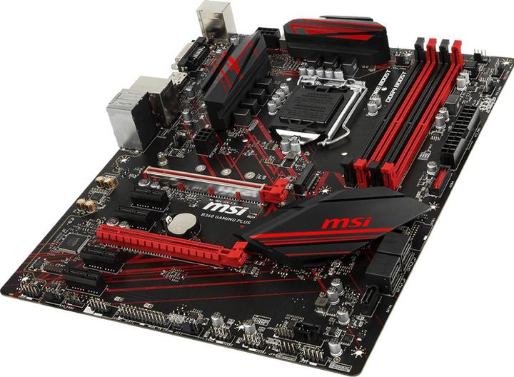 Produktbild MSI B360 Gaming Plus (LGA 1151, Intel B360, ATX)