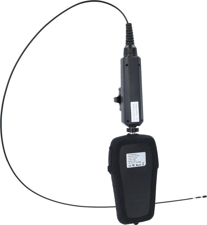 Produktbild KS Tools HD-Videoskop-Satz mit Ø 3,9 mm 180° und 0° HD Frontkamera-Sonde, flexible PVC Hülle, 3-tlg