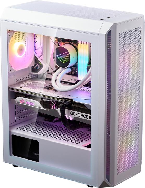 Actual product image Adata Geh XPG VALOR AIR PLUS (ATX) Midi Tower white retail (ATX, Mini-ITX, mATX)