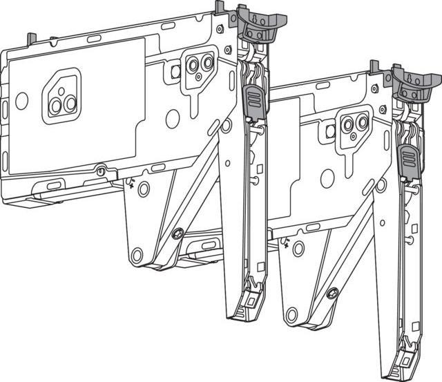 Produktbild Blum Hochklappe AVENTOS HK top / TIP-ON (1 Stk.)