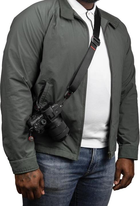 Actual product image Peak Design slide lite (Shoulder strap, Neck belt)