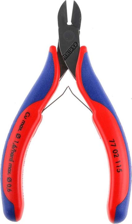 Produktbild Knipex Elektronik-Seitenschneider 77 02 115 SB (115 mm)