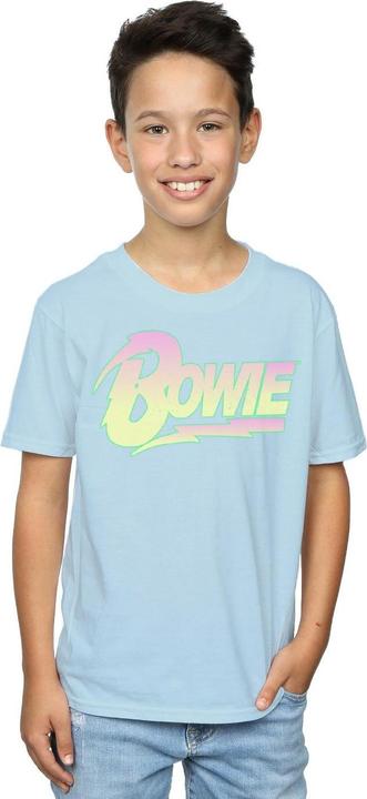 Produktbild David Bowie Neon Logo TShirt Jungen (140, 146)