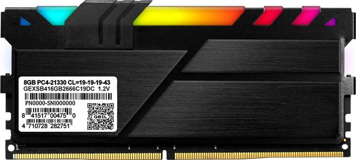Actual product image GeIL Evo X II series (2 x 8GB, 2666 MHz, DDR4-RAM, DIMM)