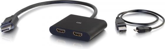 Produktbild C2G Mini-DisplayPort(TM) 1.2 auf Dual-HDMI(R) MST Hub