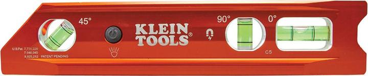 Produktbild Klein Tools 935RBLT Beleuchtete Torpedo Billet Wasserwaage (30 cm)