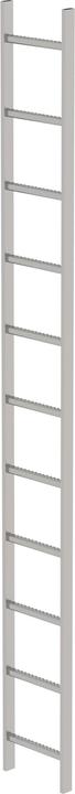 Produktbild Munk Schachtleiter Edelstahl V4A 300mm Lichte Weite 11 Sprossen (308 cm)