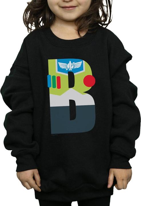Produktbild Disney Alphabet B Is For Buzz Lightyear Sweatshirt Mädchen (152, 158)