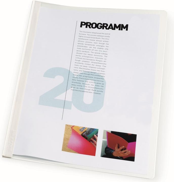 Actual product image Durable Transparent file DURABIND (A4, 1 x)