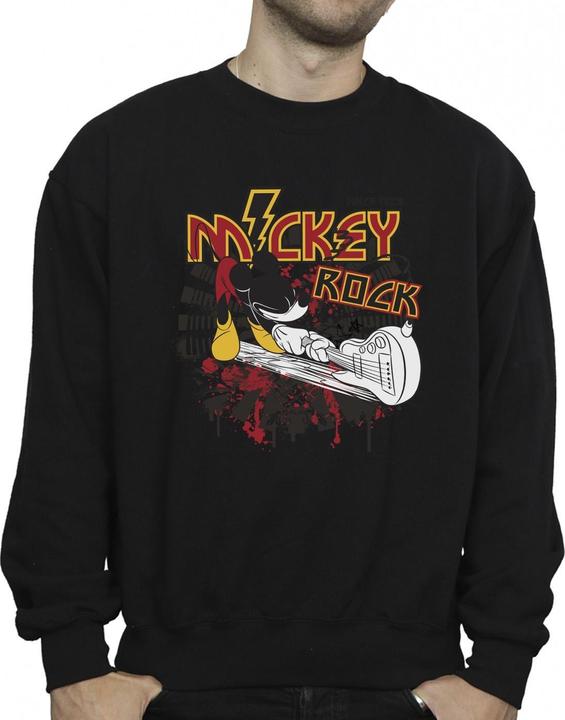 Image du produit Disney - Sweat MICKEY MOUSE SMASH GUITAR ROCK - Homme (XL)