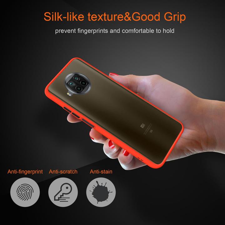 Actual product image Cadorabo Hybrid Matt Cover (Mi 10T Lite)